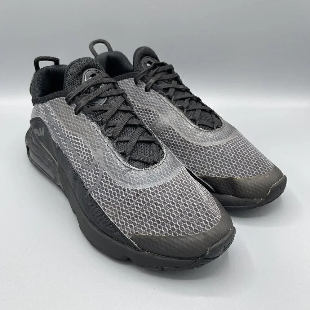 Nike Air Max 2090 Size Youth 7 Women's 8.5 Black Grey Shoes Sneakers CJ4066-001